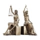 thumbnail image 2 of Estatua de la Justicia de la señora, sujetalibros decorativos, colecciones de adornos de escritorio, esculturas de romana para sala de estar,, 2 of 9