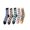 06-Multicolor, variant on 5 Pairs Soft Cozy Comfortable Socks Casual Vintage Boho Style Sleep Comfy Socks,Idea Warm Winter Gifts for Women Teen