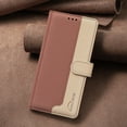 thumbnail image 2 of for Samsung Galaxy S22 Wallet Flip Case, Luxury Premium PU Leather Card Slots Strong Magnetic Closure Kickstand RFID Blocking Phone Case Cover for Samsung Galaxy S22 - Brown, 2 of 9