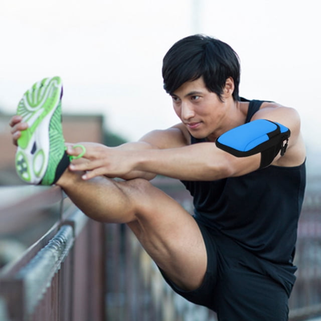 EGNMCR Phone Holder Arm Bands For Men & Women Fits All Cell Phones Use For Running Walking,