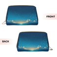 thumbnail image 3 of Gaeub Night Sky Beach Scene Printed Travel Cosmetic Bag,Makeup Bag, Large Capacity Toiletry Bag for Women, Portable Pouch Make Up Organizer with Zipper and Divider, 3 of 8
