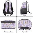 thumbnail image 6 of HUIACONG Middle School Backpack for Girls Age 10-12 Cute Axolotl Daisy Print Large Capacity Lightweight School Bag for Elementary Middle School Daily Use Back to School Gift, 6 of 7