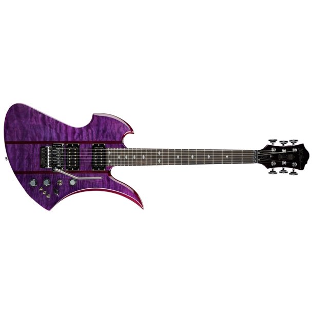 Bc Rich Mockingbird Legacy St Electric Guitar W Floyd Quilt Maple Trans Purple 44476857782 Ebay