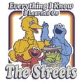 thumbnail image 2 of Men's Sesame Street Everything I Know I Learned on the Streets Pull Over Hoodie, 2 of 4