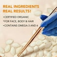 thumbnail image 5 of ALIVER Pumpkin Seed Oil, Skin Care, Hair Care, Scalp Massage & Body Massage, 100% Pure & Natural, Cold Pressed, Cruelty Free, 2.02 fl oz, 5 of 11