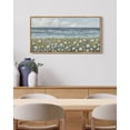 thumbnail image 4 of Drsoum Vintage Landscape Wall Art Coastal Wildflower Field Wall Prints Classic Retro Farmhouse Rustic Decorations for Living Room Bedroom 8x16in Natural Framed, 4 of 6