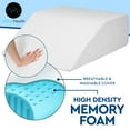 thumbnail image 2 of All Sett Health Memory Foam Wedge Pillows, Removable/Washable, 2 of 6
