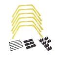 thumbnail image 2 of jinwen Hex Agility Rings, Soccer Agility Ladder, Multifunction Agility Football Rings, Agility Training Rings, Hexagon Agility Rings Yellow, 2 of 9