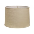 thumbnail image 3 of HomeRoots 470178 15 in. Throwback Drum Linen Lampshade Light Wheat & Stonewash, 3 of 3