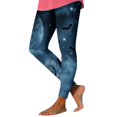 thumbnail image 2 of sdhkgrrt Women Plus Size High Waisted Stretch Halloween Print Leggings Casual Streetwear Activewear Lounge Yoga Fall Winter Gym Workout Trousers, Black S, 2 of 5