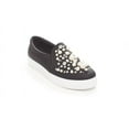 thumbnail image 3 of Soho Shoes Women's Platform Slip On Pearl Sneaker, 3 of 3