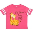 thumbnail image 3 of Inktastic My Nana Loves Me Boys or Girls Toddler T-Shirt, 3 of 5