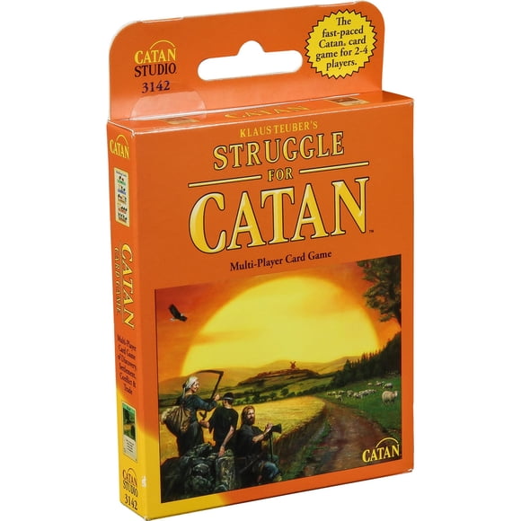 Juego de cartas CATAN The Struggle Juego de cartas para adultos mayores de 10 años