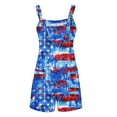 thumbnail image 6 of QATAINLAV 4th of July Jumpsuits for Women Plus American Flag Prints Romper Women Casual Casual Festival Playsuits Lightweight Comfy Going Out Sport Jumpsuit with Pocket White L, 6 of 8