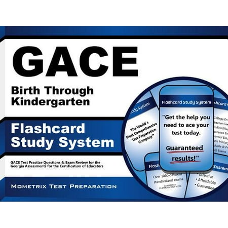 Gace Birth Through Kindergarten Flashcard Study System