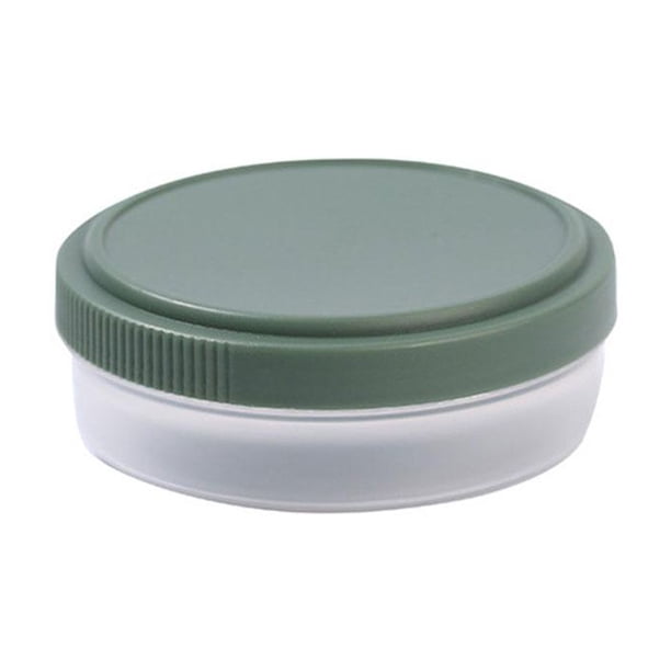 Recipiente para aderezo de ensalada para llevar, vasos de plástico pequeños para salsa de 50/75 ml con tapas a prueba de fugas, recipientes pequeños para condimentos, recipiente para aderezo de ensal