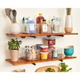 thumbnail image 5 of iDesign 6-Piece Recycled Plastic Pantry and Kitchen Storage, Freezer and Fridge Organizer Bins with Easy Grip Handles - 10" x 6" x 5", Clear, 5 of 7