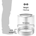 thumbnail image 4 of Solo Stove Ranger Stand Stainless Steel Fire Pit Accessory Ranger Fireplace Tools for Solo Stove Firepits and Fire Pits Outdoor Prefect for Your Outdoor Fireplace, 4 of 5
