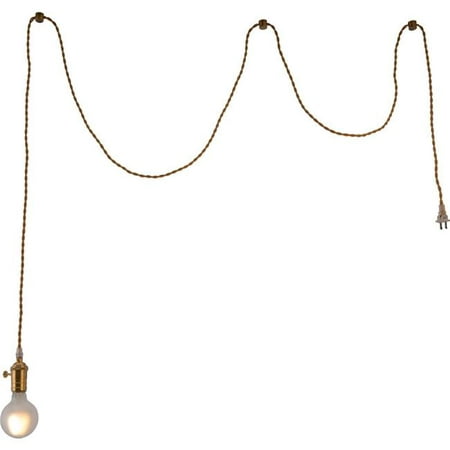 Zuo 56120 2.2 x 1.4 x 121.9 in. Felix Ceiling Lamp, Brass