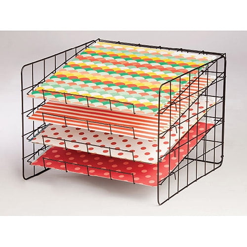 My Minds Eye Better Storage Design Wire Paper Rack For 12"X12"