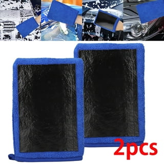 Geege Reusable Car Premium Clay Mitt Glove for Detailing Polish Clay Bar Blue 5.5*8.7 inch
