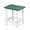 Green, variant on Wubio 19'' Adirondack Side Table, Rectangular HDPE End Table, Weather Resistant and Easy Maintenance, Apple