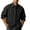 Black, variant on Men's Dress Shirts Big and Tall Long Sleeve Formal Shirt Solid Business Casual Button down Shirts for Wedding Prom(Wine,5X-Large)