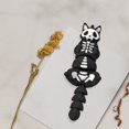 thumbnail image 4 of Hbdhejl 3D Printed Skeleton Cat Keychain Cute Unique Halloween Themed For Cat Lovers, 4 of 6