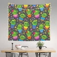 thumbnail image 2 of Xecao Cactus In Pots patten Tapestry 60x51 Inches Wall Hanging Poster Tapestry for Living Room Bedroom Home Decor, 2 of 6