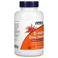 thumbnail image 5 of NOW Foods C-1000 Zinc Immune, 180 Veg Capsules, 5 of 6