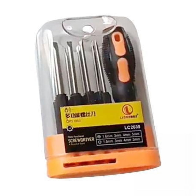Destornillador Multifuncional 4x9 En 1 Herramientas Manuales De Reparación De Hardware De Acero Al Carbono
