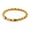 Gold, variant on Gold Stainless Steel Rope Chain Bracelet Women Mens Twist Chain 18K Gold Plated