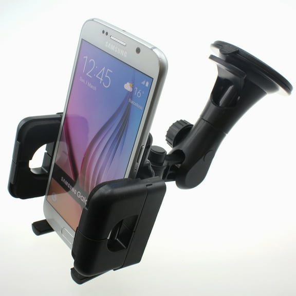 For iPhone 15/Pro/Max/Plus - Car Mount Dash Windshield Holder Cradle Rotating Dock Suction Stand compatible with iPhone 15/Pro/Max/Plus