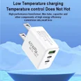 thumbnail image 6 of 40W Fast Usb-C Charger Block Dual Pd Power Adapter Type-C Wall Charger Plug Lot, 6 of 6