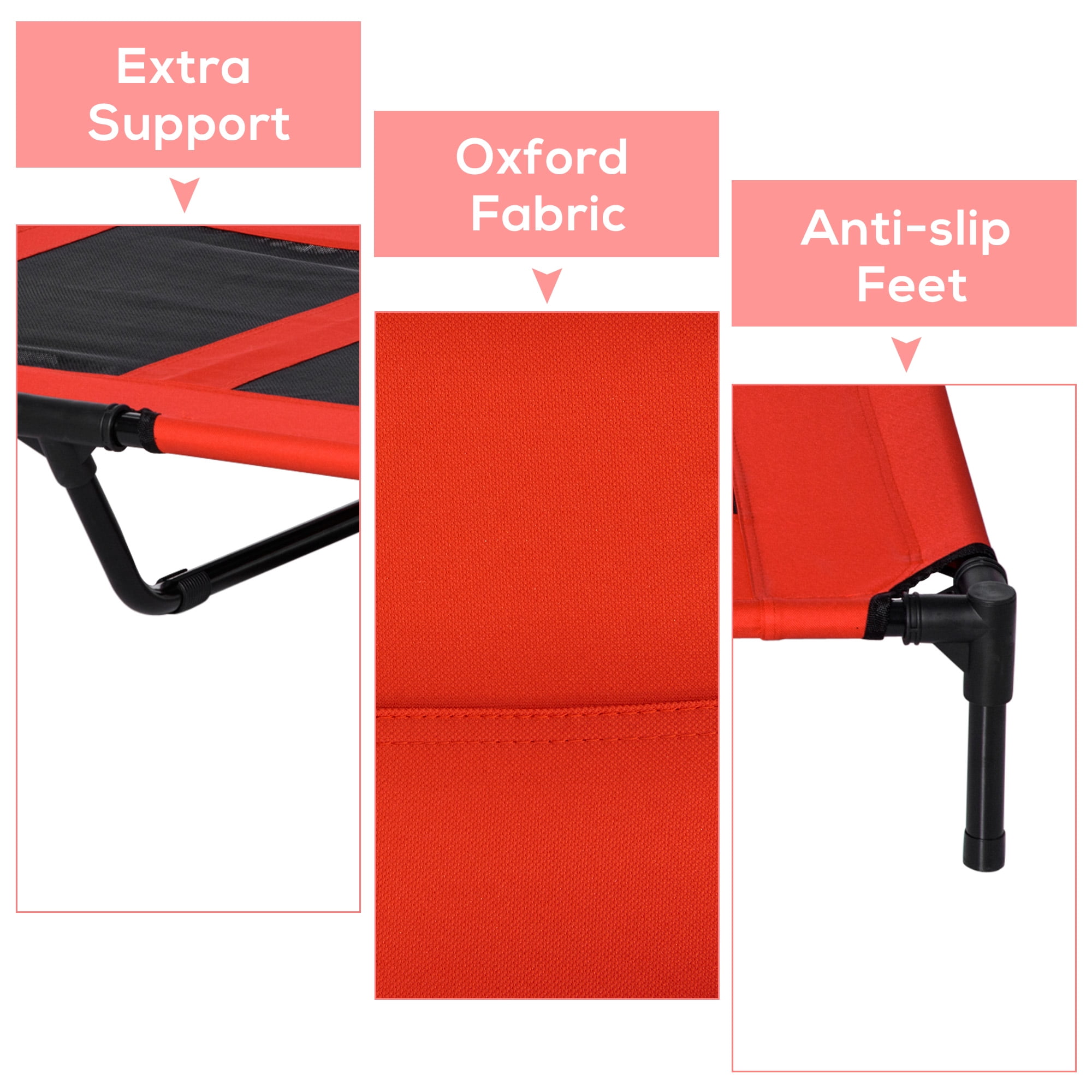 Elevated Dog Bed Elevated Cooling Summer Dog Cot Pet Bed