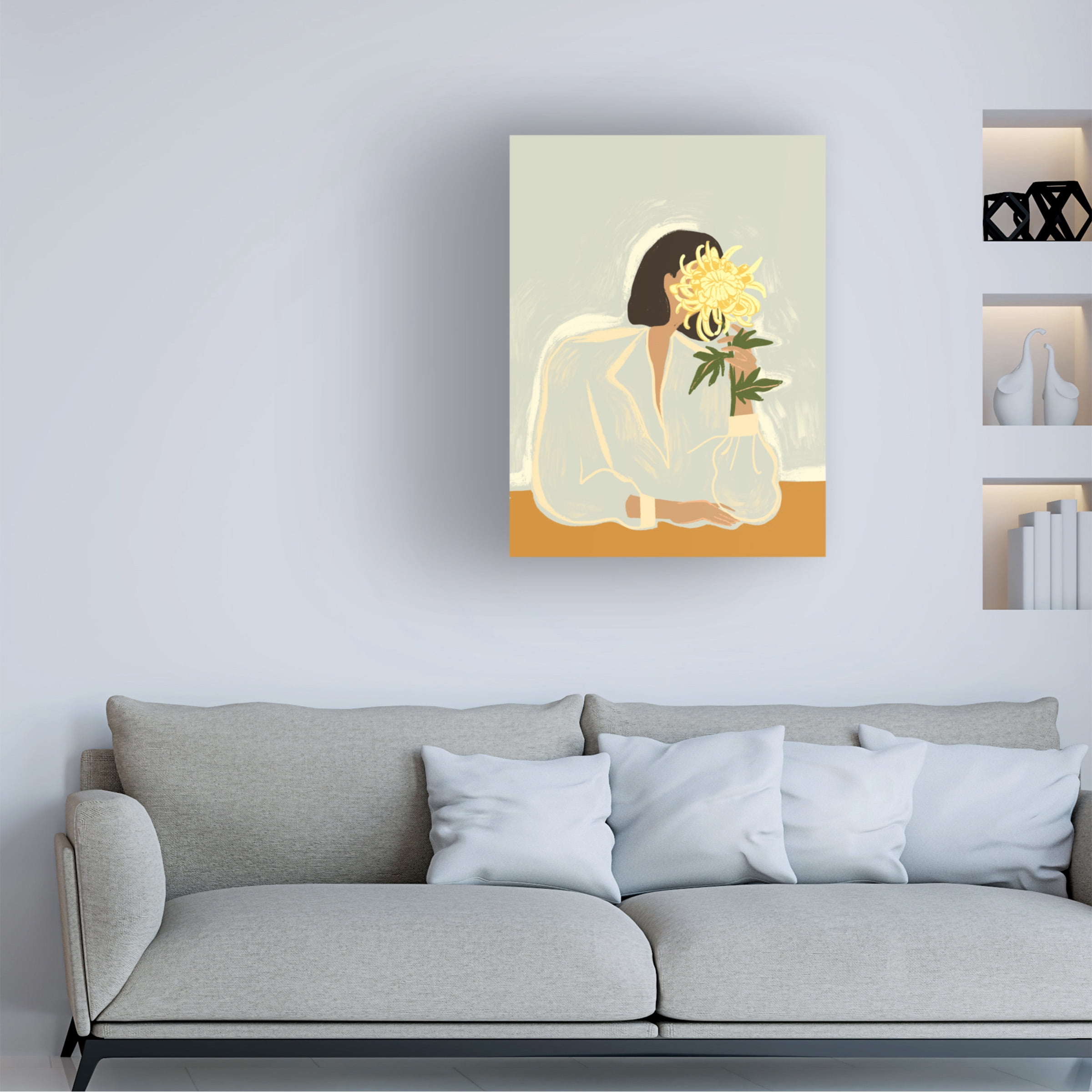 Arty Guava 'Thecrysanthemum' Canvas Art