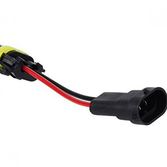 GOOHOCHY 2Pcs Headlight Harness Replacement for Head Light Lamp 14*2.8Cm Plastic