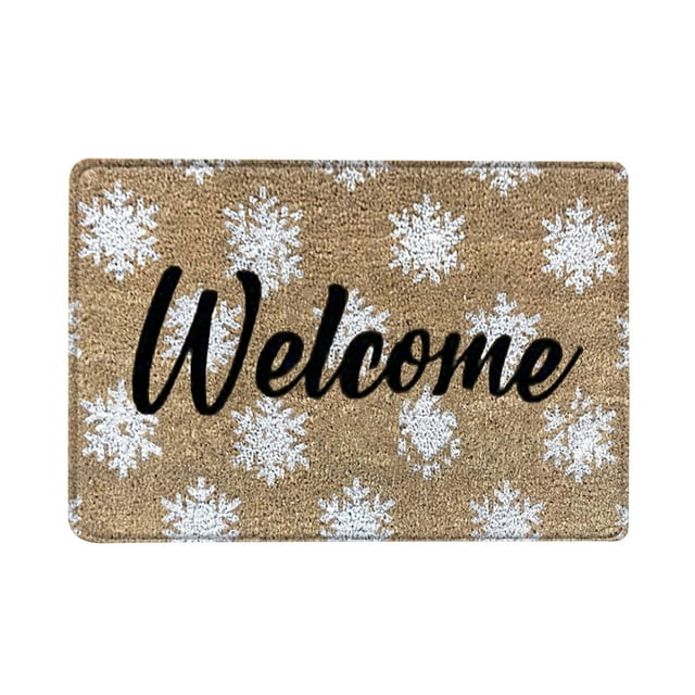 Fiudx Artículos en oferta con ofertas flash Nueva alfombra de puerta con letras, alfombra antideslizante para dormitorio, sala de estar