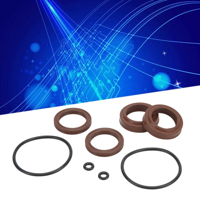 HC5345, Kit De Sello De Cilindro De Dirección A Prueba De Fugas, Antienvejecimiento, Caucho Sintético Duradero, Resistente A Los Rayos UV Para Automóvil