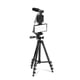 thumbnail image 2 of Vlogging Kit with Microphone, 36 LED Light, Bluetooth Remote, Smartphone Holder, Tripod, 2 of 5