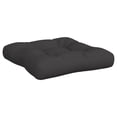 thumbnail image 5 of vidaXL Pallet Cushions 2 pcs Black Fabric, 5 of 8