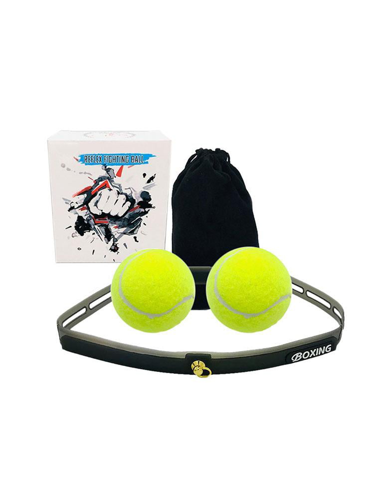 Details about   Boxing Punching Ball Exercise Fight React Reflex Ball Headband Portable Training 