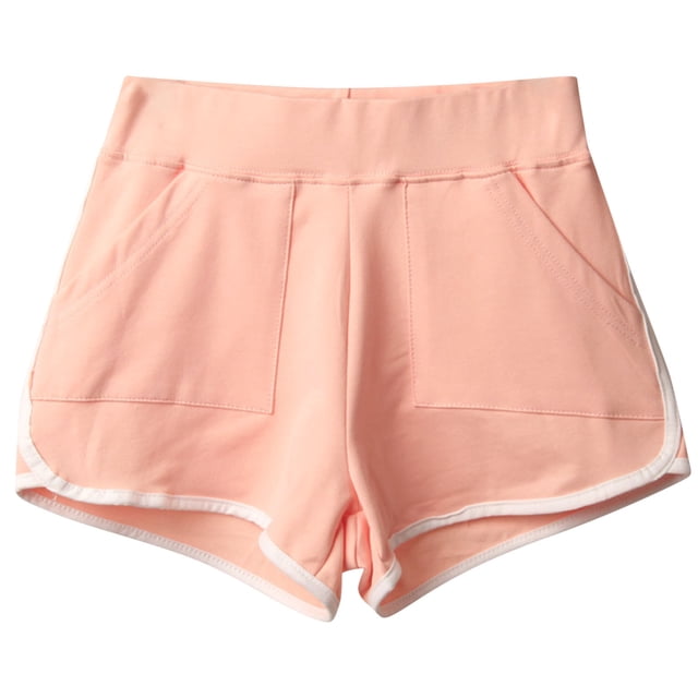 Timegard Shorts de Course pour Femmes 4 Pcs Été Fins Athlétiques Décontractés avec Poches