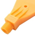thumbnail image 3 of 2X 1/4BSP Male Thread ABS Single Hole Air Blow Off Flat Jet Nozzle Yellow, 3 of 4