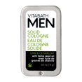thumbnail image 1 of Colonia sólida Vitabath para hombre: lima y hoja de cedro. Refrescante lima picante, mandarina jugosa y hoja de cedro terrosa. Fragancia duradera. Cera de abejas natural y cáñamo. 14 ml., 1 of 5