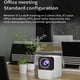thumbnail image 4 of Miniproyector P700, Compatible con Android 10, 4K, Full HD, 1080P, LED, Wifi, cine en casa, Compatible con HD, USB, AV, 4 of 4