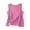 Hot Pink-03, variant on perfectbot Women's Crew Neck Tank Top Solid Sleeveless Summer Relaxed Fit Shirts Plus Size Breathable Tops S-5XL