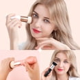 thumbnail image 3 of Set de brochas de maquillaje DuCare Foundation Flat Top Kabuki, 3 unidades, 3 of 8