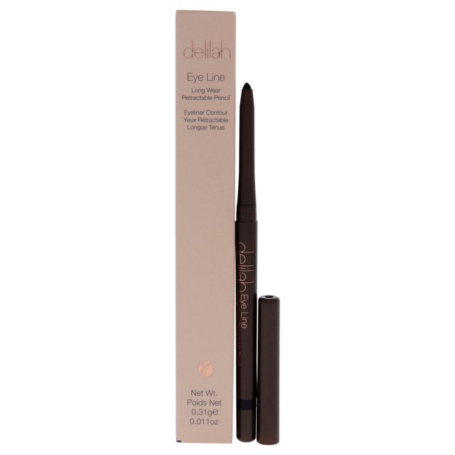 Delineador de ojos Lápiz retráctil Delilah Eye Line Carbón 0.011 oz
