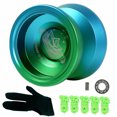 thumbnail image 2 of Yoyo Ball Aluminio Aloy Yo Yo con Cuerdas Adicionales Ideal para Niños Principiantes, 2 of 9
